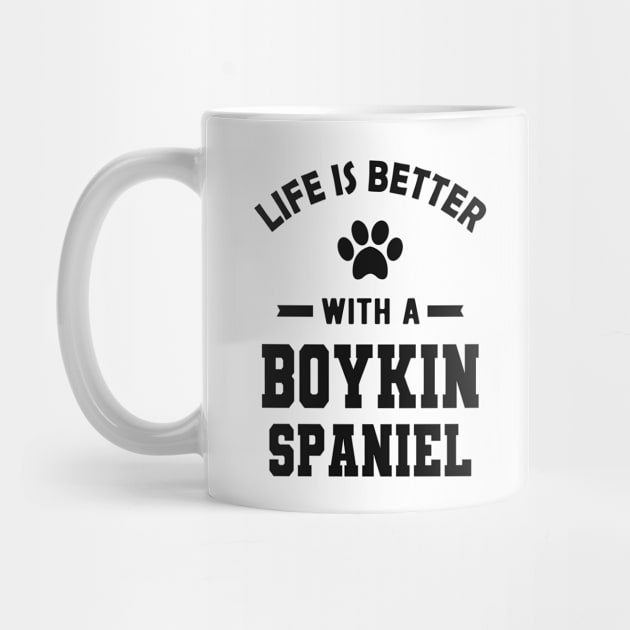 Boykin spaniel dog - Life is better with a boykin spaniel by KC Happy Shop